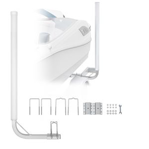 Pali Guida Regolabili per Rimorchi di Barche e Moto d'Acqua, 2 Pezzi, in Acciaio ad Alta Durezza per una Facile Navigazione sul Sentiero - Product Image 1