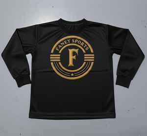 Camiseta deportiva ligera de manga larga con estampado por sublimación OEM personalizado para hombre - Product Image 1