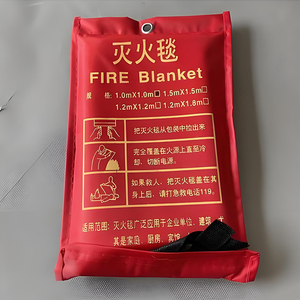Fiberglass Fire Blanket for Industrial, <b>Kitchen</b> & Workshop Fire Safety - Product Image 2