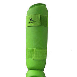 Protector de Espinilla de Karate de Cuero de Alta Calidad, Ligero, para Entrenamiento de Artes Marciales y Ejercicios Físicos - Product Image 3