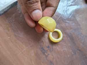 Natural Buffalo Horn Ring and <b>Black</b> Horn and resin Color for Party Ware Jewelry Wedding Anniversary Gifted Hot Sale - Product Image 3