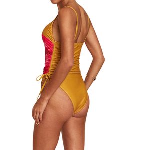 ชุดว่ายน้ำวันพีซผู้หญิงสั่งทำขายส่ง บราดันทรง บอดี้สูท ชุดชายหาดฤดูร้อน ชุดว่ายน้ำ - Product Image 4