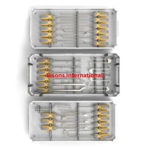 Kit de Instrumentos Ortopédicos BISONS, Juego de Herramientas Quirúrgicas para Cirugía Ósea, Instrumentos Ortopédicos para Cirugía de Trauma - Product Image 1