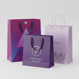 ถุงกระดาษสีขาวทำมือแบบกำหนดเอง เป็นมิตรกับสิ่งแวดล้อม พร้อมเคลือบลามิเนต สำหรับบรรจุภัณฑ์ของขวัญสุดหรู ใช้ในซูเปอร์มาร์เก็ต และพิมพ์โลโก้ของคุณเองได้ - Product Image 3