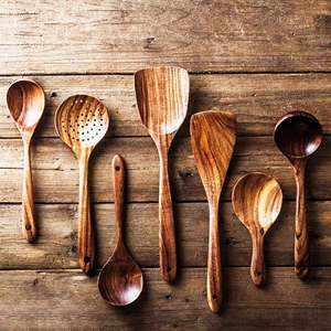 Producto Más Vendido, Utensilios para Ensaladas Ecológicos Aptos para Lavavajillas, Hechos en India para el Hogar y la Cocina - Product Image 3