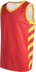 Ensemble de maillot de basket-ball, débardeur en maille sans manches avec short à taille élastique, vêtements de sport d'été respirants, coupe régulière pour adultes - Product Image 3