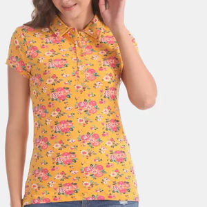 Chemises imprimées pour femmes 2026, 100 % coton, séchage rapide, décontractées, manches courtes, haute qualité, personnalisables, nouveauté - Product Image 1