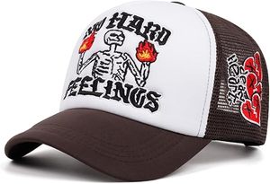 Casquette de baseball sportive en nylon brodée sur mesure, ajustable, avec fermeture snapback, motif Argyle, respirante, imperméable, vente en gros, promotionnelle - Product Image 2