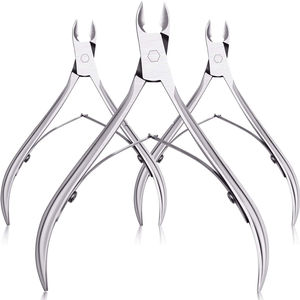 Pince à cuticules ronde, ciseaux de manucure, coupe-cuticules, éliminateur de peaux mortes, pince à ongles en acier inoxydable pour pédicure - Product Image 6