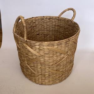 Panier de rangement en jonc de mer tressé à la main Nhat Minh, style bohème, écologique, couleur personnalisable, capacité de charge 5-10 kg - Product Image 3