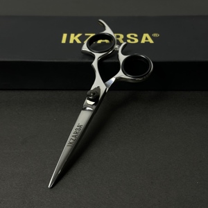 Tijeras de Peluquería Canina de Acero Inoxidable con Agarre Superior y Recubrimiento de Papel de Color Personalizado - Product Image 1