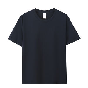 เสื้อยืดคอกลมทรงหลวมผ้าฝ้ายแท้ 220 กรัมสำหรับผู้ชายไซส์ใหญ่ ปักโลโก้ตามสั่ง ผลิตในจีน ราคาโรงงานบังกลาเทศ OEM - Product Image 3