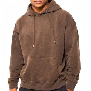 Sweat à capuche d'hiver pour homme, coupe classique, 100% coton molletonné, confortable, respirant, séchage rapide, poche avant, logo brodé, style streetwear AZ - Product Image 1