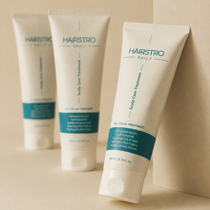 HAIRSTRO ผลิตภัณฑ์ดูแลหนังศีรษะ 200 มล. ผลิตในเกาหลี ปราศจากซิลิโคน ป้องกันผมร่วง ดูแลด้วยโปรตีน รับผลิตตามความต้องการ - Product Image 1