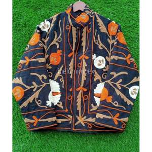 Most Selling Fashionable Ethnic Suzani <b>Jacket</b> for <b>Womens</b> <b>Spring</b> and Autumn Outfits Available at Wholesale Price For Export - Product Image 2