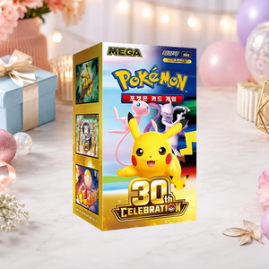Boîte de boosters de cartes à collectionner coréennes Pokémon M6a 30e anniversaire pour les magasins de cartes et les revendeurs - Product Image 3
