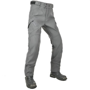 Motorcycle Leather Cordura Riding Pants with CE Removable <b>Knee</b> & Hip Protectors | Waterproof Biker Trousers | Hike Impex - Product Image 2