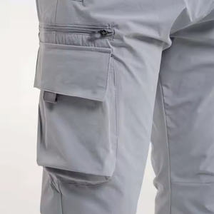 Pantalones Cargo de Lona Casuales para Hombre, Diseño Moderno, Servicio OEM, Transpirables, Ligeros, 100% Algodón, Cómodos, en Venta - Product Image 5