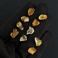 Citrino Natural Sin Tratar, Piedra en Bruto Amarilla, Piedra de Nacimiento de Noviembre, para Joyería, Cristal Curativo, Piedra Suelta de Alta Calidad, Cambia de Color