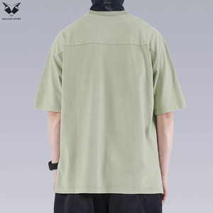 Camisetas Techwear con Logotipo Personalizado, Camisetas de Secado Rápido, Ropa Deportiva, Camisetas Técnicas para Hombre, Tops Tácticos Multibolsillos de Alto Rendimiento - Product Image 2