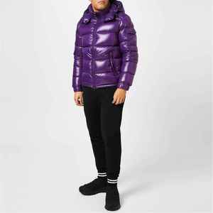 Chaqueta de Invierno Acolchada con Capucha para Hombre, Diseño Personalizado OEM, Cierre de Cremallera Frontal, Bolsillos, Opción de Talla Grande, Impresión Personalizada Rápida - Product Image 3