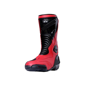 Bottes en cuir de qualité supérieure pour hommes, logo personnalisé, ODM, couleurs uniques, forte adhérence, chaussures de moto, marché de gros - Product Image 5