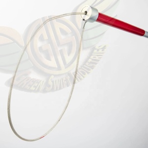 Pértiga extensible de acero inoxidable para captura de animales, herramienta de control humano para manejo de ganado en granjas - Product Image 5