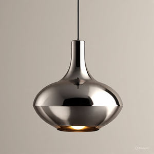 Suspension artisanale au design moderne, luminaire suspendu au design unique, lampe de plafond pour salon et salle à manger - Product Image 4