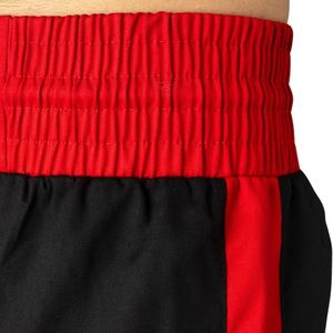 Pantalon de combat professionnel à rayures rouges épaisses, pantalon de kickboxing, pantalon d'entraînement MMA, équipement d'arts martiaux, taille élastique large, bas en satin - Product Image 6