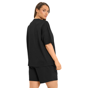 Ensemble de t-shirt et short de sport pour femmes, logo personnalisé, deux pièces, entraînement, gym, fitness, course à pied, vêtements de sport, vêtements décontractés d'été - Product Image 3