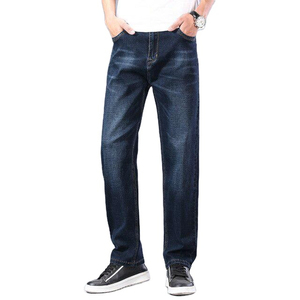 Pantalones Vaqueros Personalizados al por Mayor, 100% Algodón, Pantalones Vaqueros Elásticos y Suaves para Hombre, Color, Talla y Estilo Personalizables, OEM ODM - Product Image 1