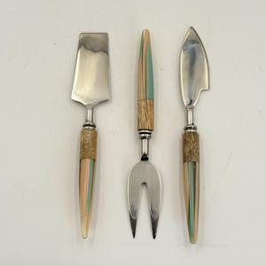 Juego de Cuchillos para Queso y Herramientas de Último Diseño, Acero Inoxidable con Mango de Resina para Uso en el Hogar o en la Cocina de Hoteles, a un Precio Razonable - Product Image 4