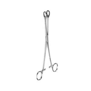 Pinzas Quirúrgicas para Esponjas, de Acero Inoxidable, 18/25cm, Dentadas, con Certificación CE - Product Image 5
