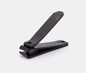 Coupe-ongles à grande ouverture antidérapant en acier inoxydable, outil de suppression des peaux mortes pour le nail art, coupe-ongles en acier au carbone pour les doigts - Product Image 6