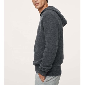 Wool/Cashmere Heavyweight <b>Fleece</b> Solid Quick Dry <b>Teddy</b> <b>Fleece</b> Autumn <b>Hoodie</b> for Men Street Style Waterproof Breathable - Product Image 4