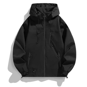 Custom <b>Utility</b> Windbreaker <b>Jacket</b> Manufacturer Outdoor Clothing Spring Hooded <b>Jacket</b> for <b>Men</b> OEM Service 2026 - Product Image 1