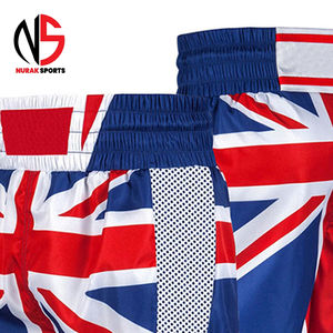 Pantalones Cortos de MMA de Spandex/Poliéster, para Muay Thai, UFC, Entrenamiento de Boxeo, con Logotipo Frontal, Ligeros, Transpirables y Personalizables - Product Image 4