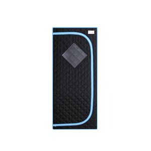 Tenda Sauna a Infrarossi Portatile Nera con Pannello Riscaldante per Piedi, Controller, Spa Personale Domestica, Pannelli a Infrarossi, Sedia Pieghevole - Product Image 1