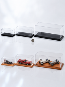 Factory Price Customized Mini <b>Doll</b> Acrylic <b>Car</b> Display Box Modern Morden for Easy Assembly Plastic Storage Advertising - Product Image 2