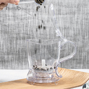 เครื่องชงชาแบบจุ่ม HandyBrew พรีเมียม ปลอดสาร BPA พร้อมที่กรองชา ผลิตโดยโรงงาน OEM ODM ในไต้หวัน รับทำโลโก้ตามสั่ง สำหรับร้านขายชาขายส่ง - Product Image 2