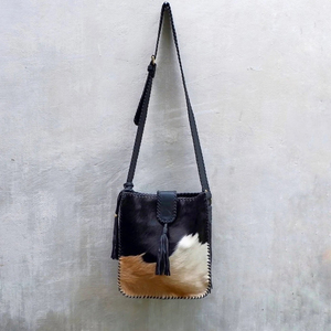 Ladies Cow Hair <b>Genuine</b> <b>Leather</b> <b>Handbags</b> with New Style Wholesale Price for Autumn Winter Summer Season Portable Stylish - Product Image 4