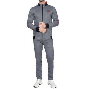 Custom Logo Men's Cotton Sweat Suits Quick Dry Jogging Pants & Hoodie Two Piece Tracksuit Set - Product Image 1