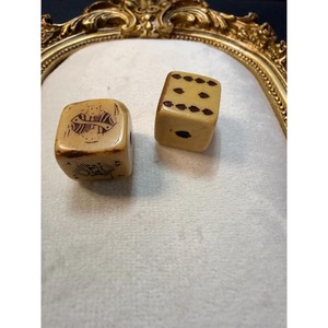 Dés en os certifiés de qualité supérieure pour l'exportation mondiale, destinés aux marchés internationaux de jeux de société, accessoire de jeu de haute qualité en gros - Product Image 1