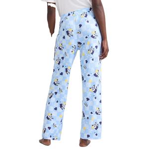 Pantalon imprimé tissé grande taille pour femmes de qualité supérieure personnalisable taille élastique taille moyenne respirant doux solide - Product Image 3