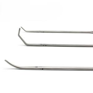 ชุดคีมผ่าตัดแบบยาวสำหรับการผ่าตัดผ่านกล้อง VATS ชนิดสแตนเลสโค้งงอ 90 องศา สำหรับการผ่าตัดผ่านกล้องแบบ Laparoscopic - Product Image 5