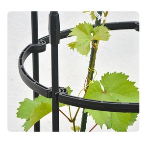 Garden Decor Easy Use Round Metal Tower <b>Obelisk</b> <b>Plant</b> Support - Product Image 1