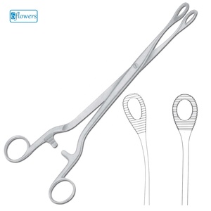 Éponge Kelly et forceps à pansements en acier inoxydable, instrument chirurgical manuel pour la chirurgie générale, certifié CE Classe I - Product Image 1