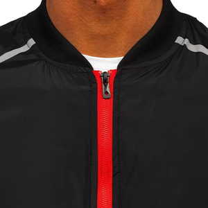 Chaqueta bomber informal para hombre, a prueba de viento, de tela suave, para venta al por mayor, ropa personalizada, precio económico, chaquetas de alta calidad - Product Image 5