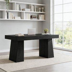 Scrivania Moderna in Legno per Ufficio e Studio, Postazione Computer - Product Image 2