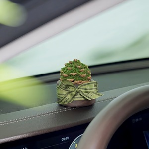 Adorno para Auto Hecho a Mano con Forma de Piña, Decoración Creativa para Consola Central, Flor Eterna con Aromaterapia - Product Image 4